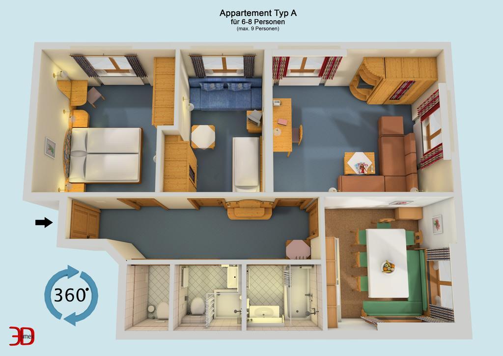 Hotel Haus Wallis Lech am Arlberg Pokoj fotografie